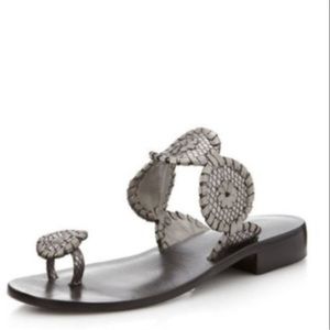 Jack Rogers | Sandals | Santa Fe Slide Pewter …